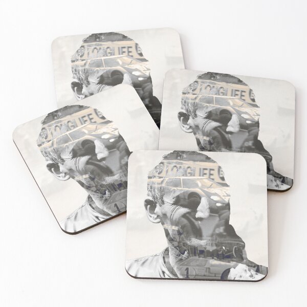Item preview, Immortalization of Ken Miles and his Ford GT40 - Signature Edition designed and sold by agusmastro.