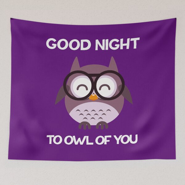 Item preview, Super Cute - Unique Owls - PJ - Good night designed and sold by Sampik.