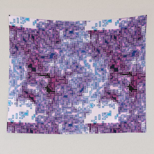 Item preview,   Amethyst violet style geometric graphics original creation Wellness. designed and sold by Ralek.