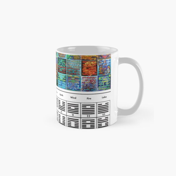 64 Hexagrams (12x12 series) grid Classic Mug