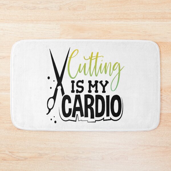 Item preview, Hair Salon Stylist Funny Saying Gift Cutting Is My Cardio designed and sold by Maljonic.