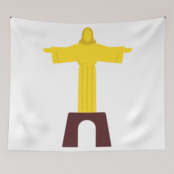 Item preview, Yellow Cristo Rei in Lisbon designed and sold by mattpanta.