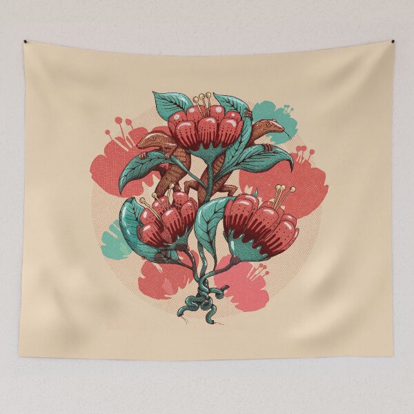 Item preview, Between flowers and lizards designed and sold by Rômulo Queiroz.