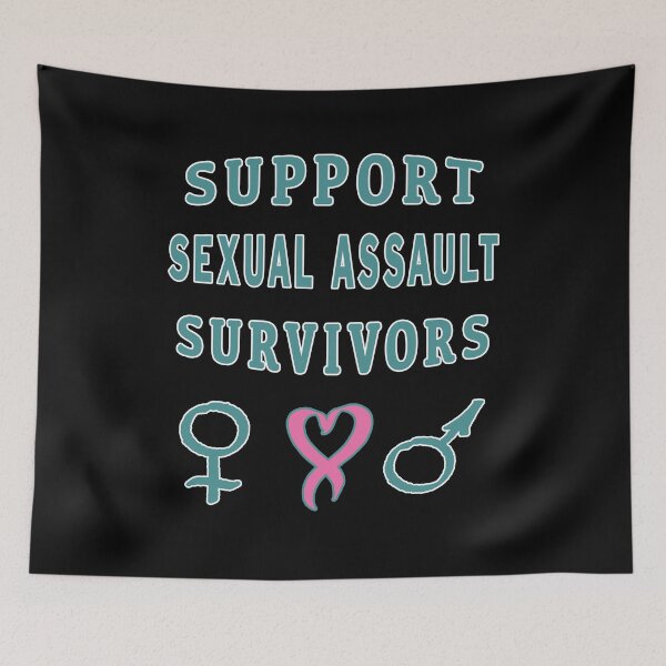 Item preview, Support Sexual Assault Survivors Awareness Month. designed and sold by MAXXEXCHANGE.