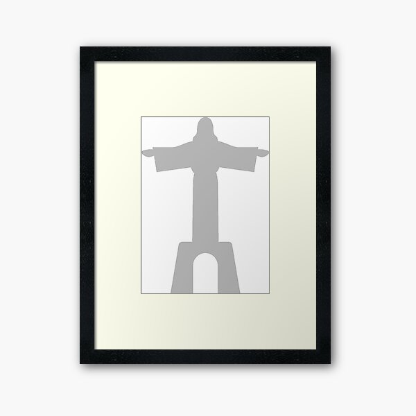 Vista previa del artículo con la obra «Gris Cristo Rei Lisboa», diseñado y vendido por mattpanta.