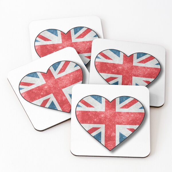 Item preview, British Flag Heart - Union Jack Love designed and sold by LoveBrit.