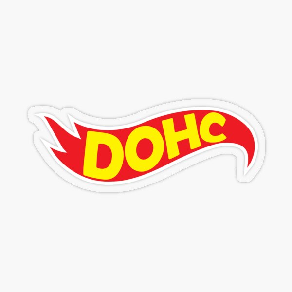 DOHC - JDMWheels Transparent Sticker
