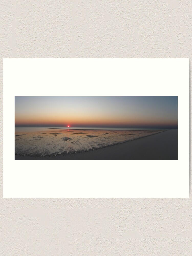 Alternate view of Sunset at Bedwell Island Art Print