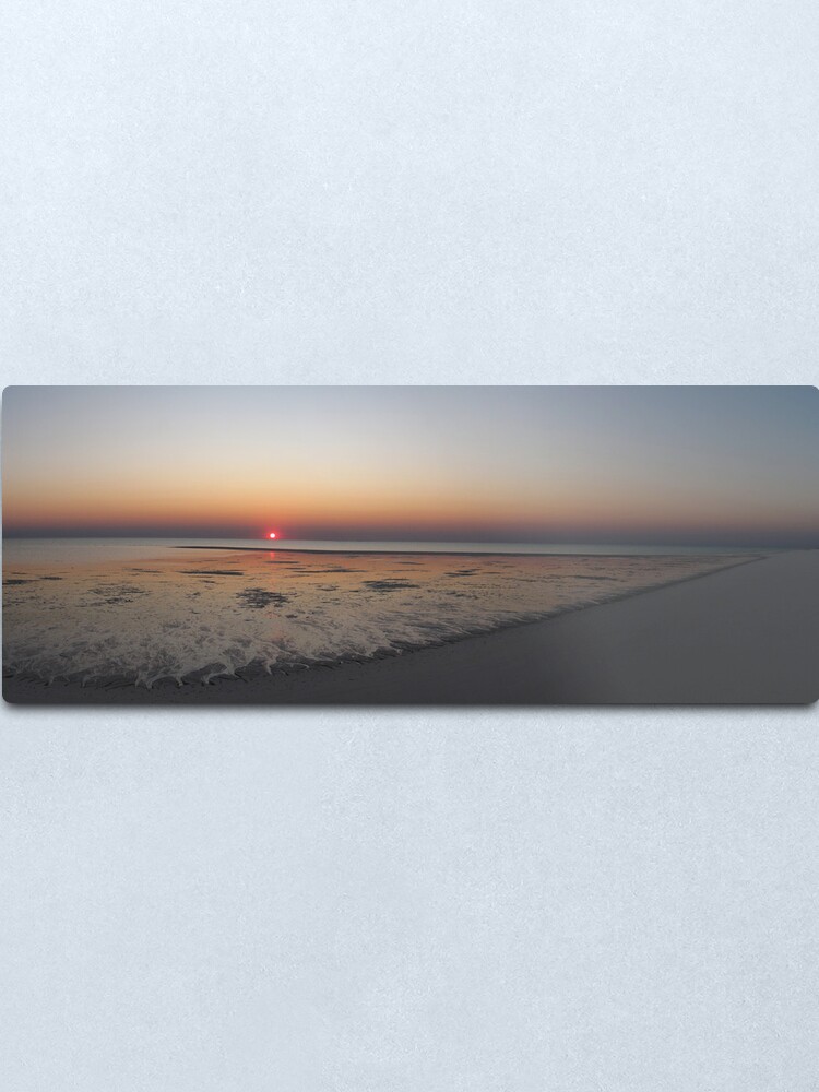 Alternate view of Sunset at Bedwell Island Metal Print