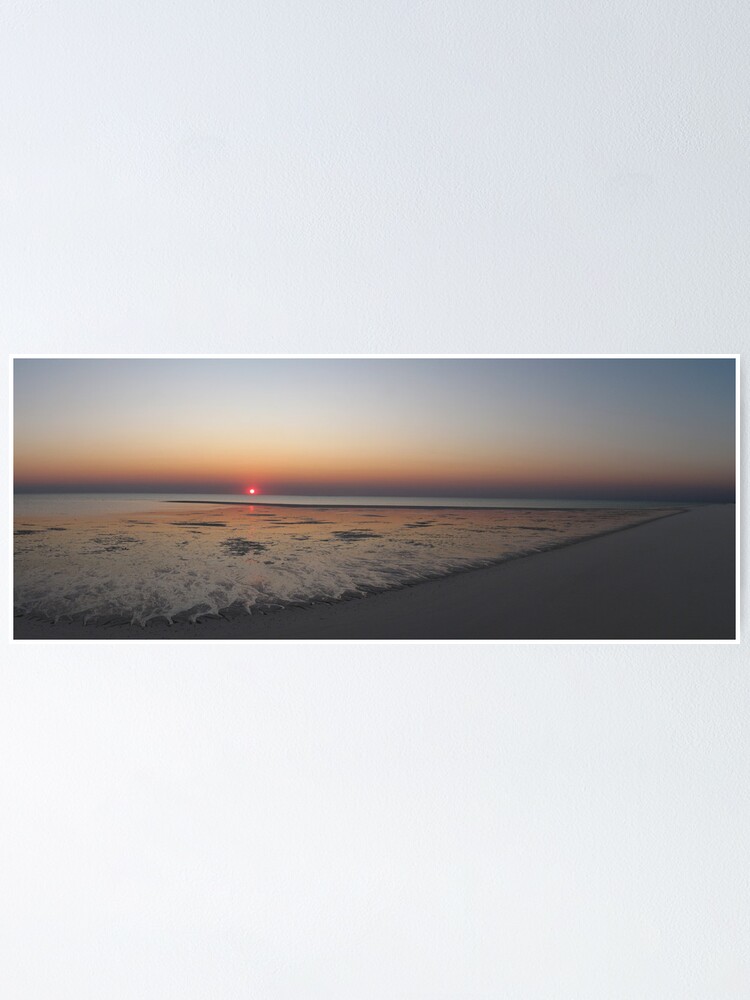 Alternate view of Sunset at Bedwell Island Poster