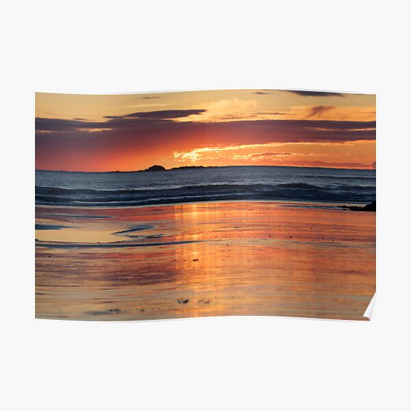 Tofino Sunset Poster