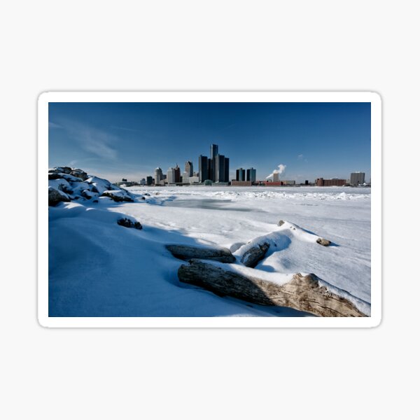 Windsor Riverfront Winter Sticker