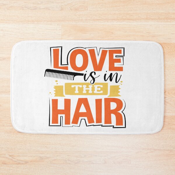 Item preview, Hair Salon Stylist Funny Saying Gift Love Is In The Hair designed and sold by Maljonic.