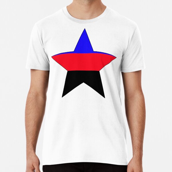 Polyamorous Flag Star Art Premium T-Shirt