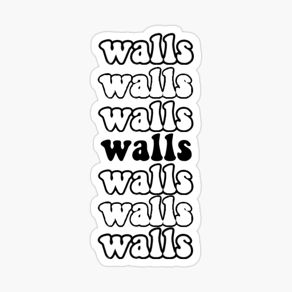 Copy of LOUIS TOMLINSON - WALLS (RED Magnet for Sale by CARLS :)