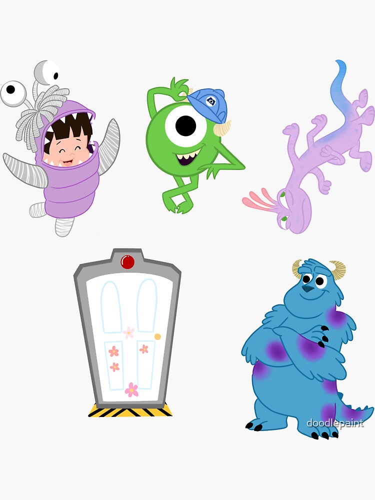 Monsters Clip Art is Inspired by Monsters Inc. Pack Comes With 