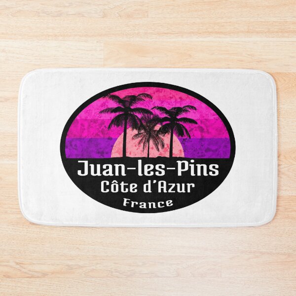 Item preview, Juan-les-Pins Côte d'Azur France Tropical Beach Sunset designed and sold by DESTINATIONS DECAL.