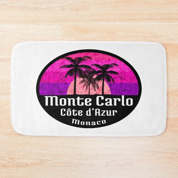 Item preview, Monte Carlo Côte d'Azur Monaco Tropical Beach Sunset designed and sold by DESTINATIONS DECAL.