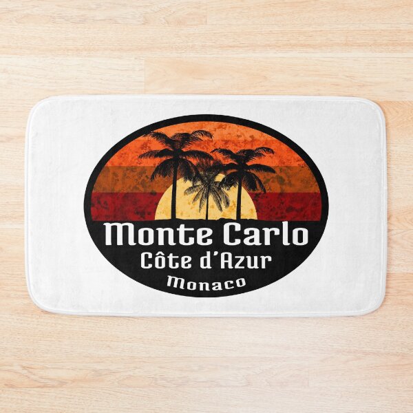 Item preview, Monte Carlo Côte d'Azur Monaco Tropical Beach Sunset designed and sold by DESTINATIONS DECAL.