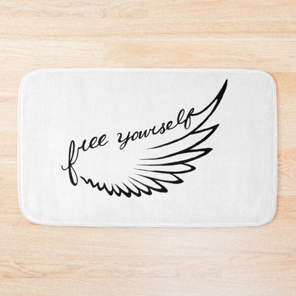 Item preview, Free yourself/ simple angel wings designed and sold by attracdionz.