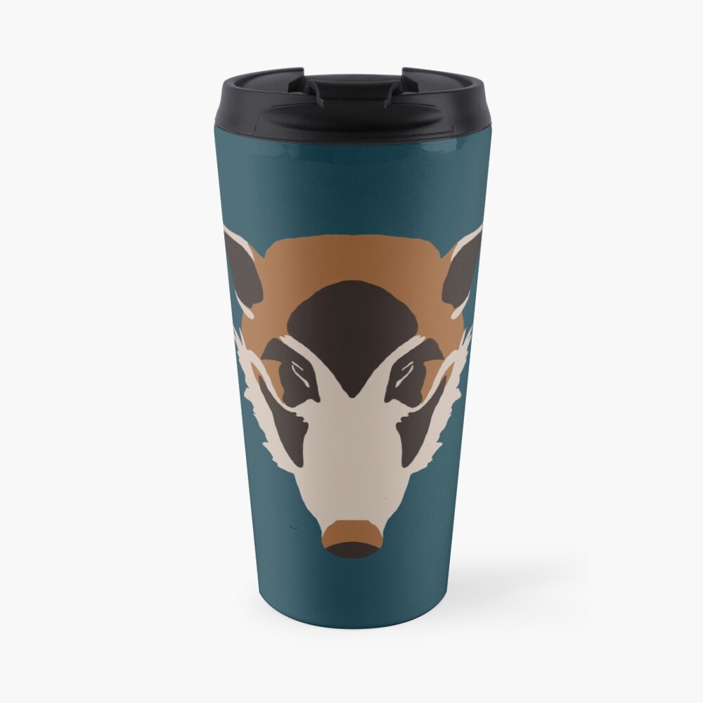 Red River Hog Face Travel Mug