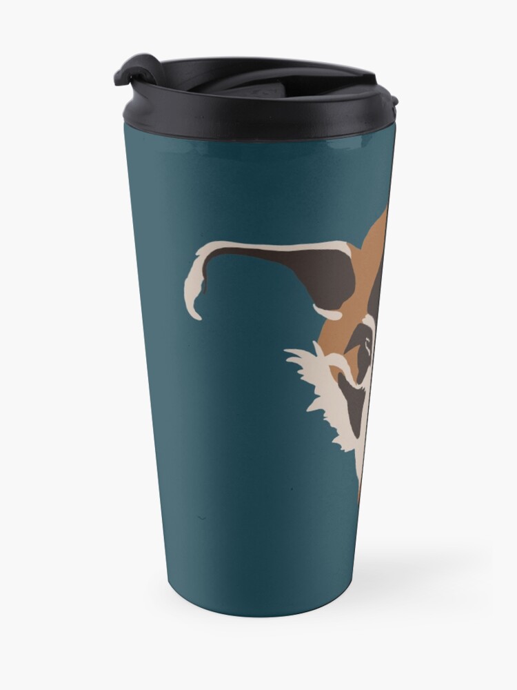 Alternate view of Red River Hog Face Travel Mug