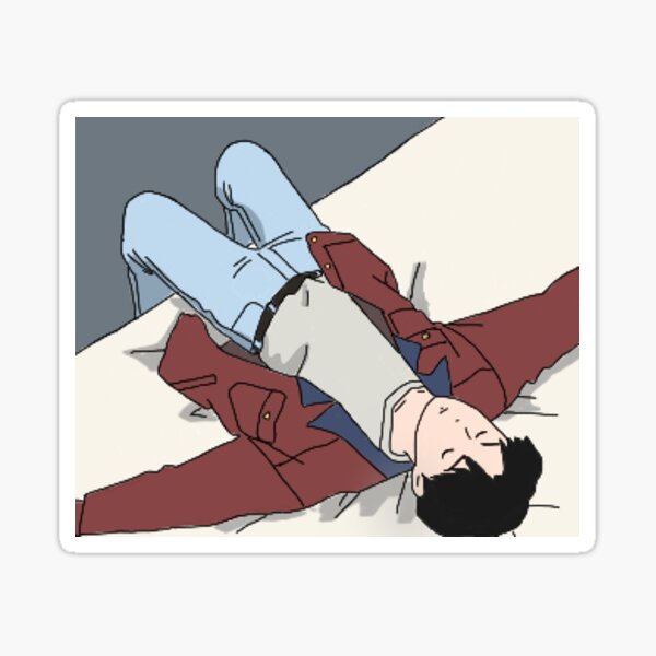 Tired Anime Boy with Drop of Sweat Vector Illustration in Japanese Manga  Style. Exhausted Male Teenager with Weary Face Stock Vector - Illustration  of people, avatar: 197663587