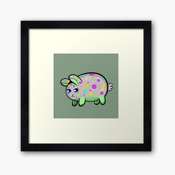 Cute Whizz Framed Art Print