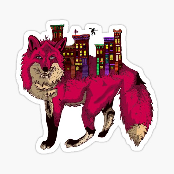 Brownstone Cold Fox Sticker