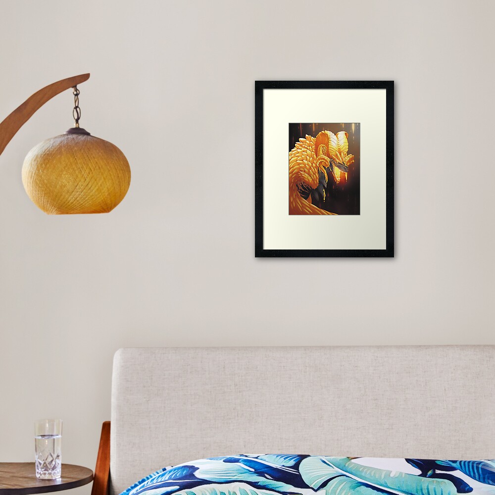 Item preview, Framed Art Print designed and sold by PencilCat.