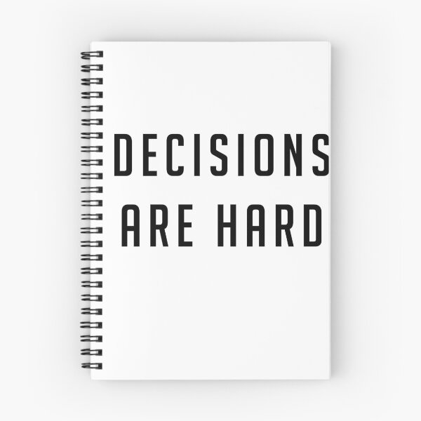 Item preview, Decisions are Hard designed and sold by Primotees.
