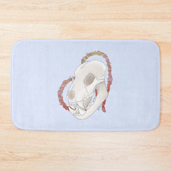 Item preview, Leo Skull - Black Outline designed and sold by Qur0w.