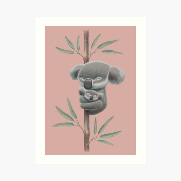 Sleeping koalas (Bushfire Emergency Wildlife Fund) Art Print