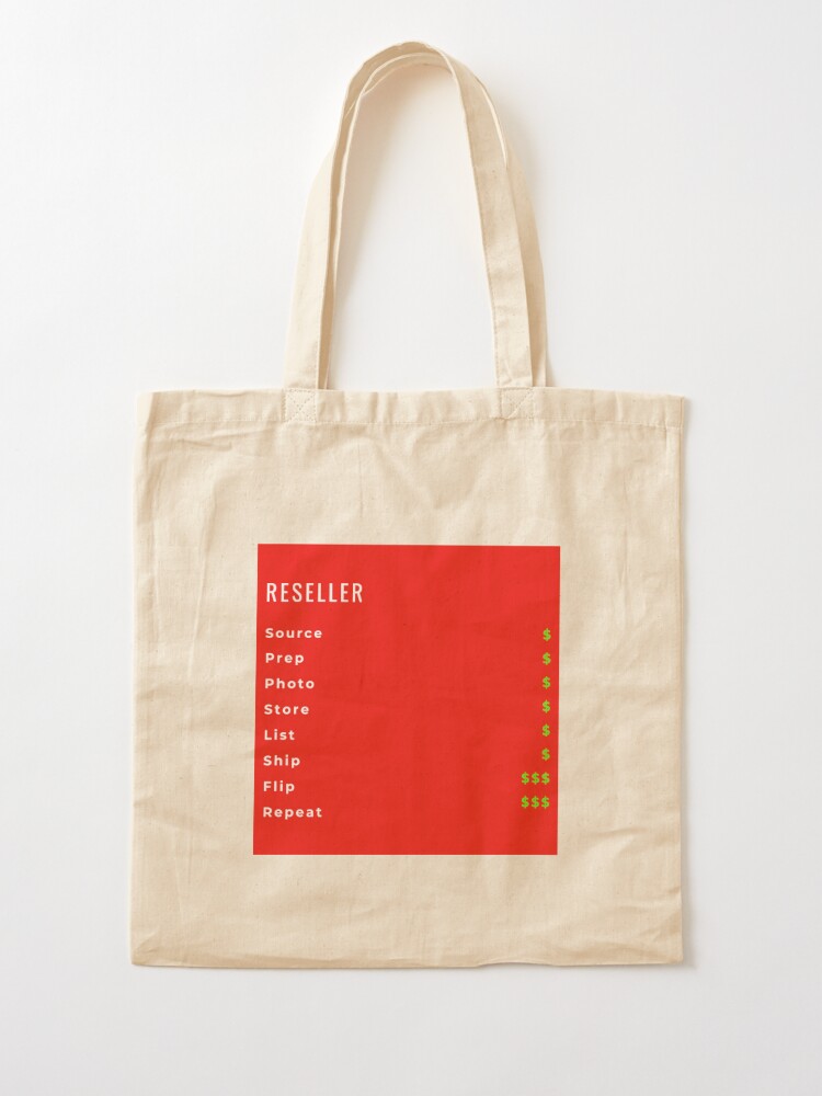 reseller tote bag