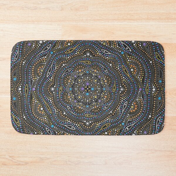 Item preview, Colourful Dot Art Mandala designed and sold by Scarlet Barnett.