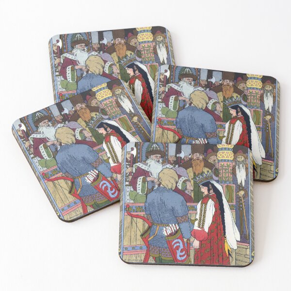 Item preview, Prince Ivan, The Firebird and the Gray Wolf - Ivan Bilibin designed and sold by forgottenbeauty.
