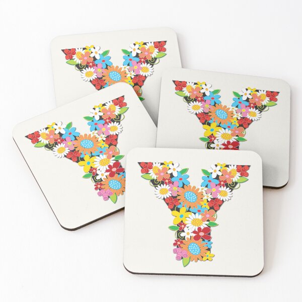Item preview, Spring Flowers Alphabet Y Monogram designed and sold by fatfatin.