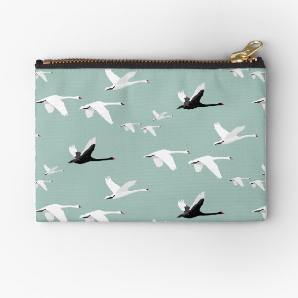 Swans Zipper Pouch