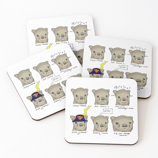 Item preview, Cute Llama Song designed and sold by Royal Red Panda.