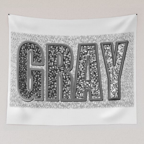Item preview, Gray typo designed and sold by Allbi.