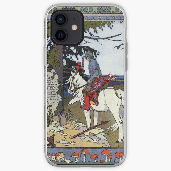 Prince Ivan, The Firebird and the Gray Wolf - Ivan Bilibin iPhone Soft Case