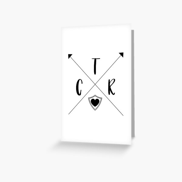 CTR Arrows - Choose The Right - PNG Greeting Card