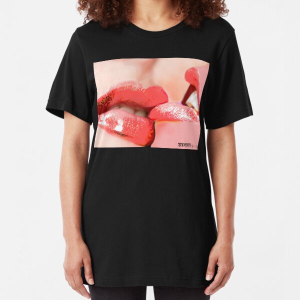Lipsticks Slim Fit T-Shirt
