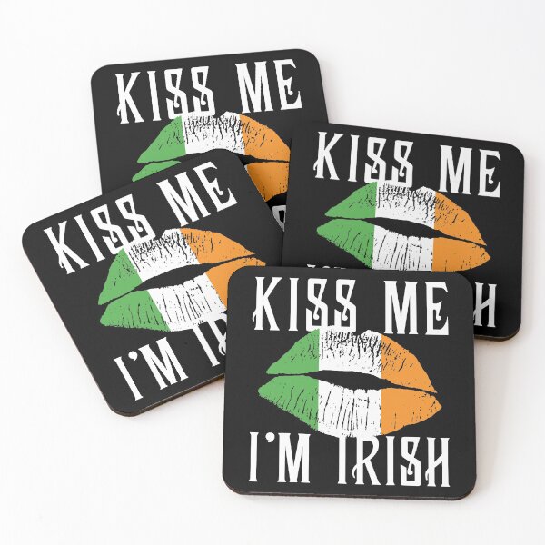 Item preview, St Patricks Day Kiss Me I Am Irish Funny designed and sold by BallonFlyToSky.