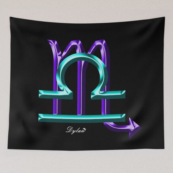 Item preview, Libra Scorpio Cusp Zodiac Sign designed and sold by DylanAndDot.