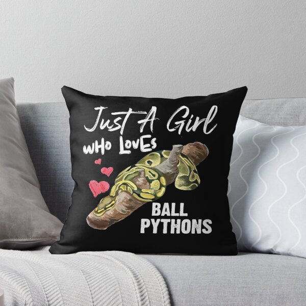 Item preview, Just A Girl Who Loves Ball Pythons - Snake Python Pet Lover Gift designed and sold by Dressed For  Duty.