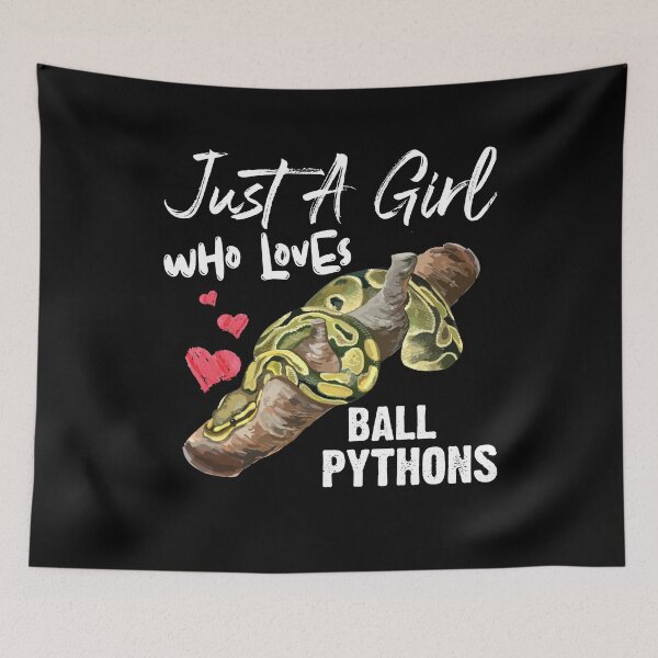 Item preview, Just A Girl Who Loves Ball Pythons - Snake Python Pet Lover Gift designed and sold by Dressed For  Duty.