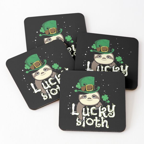 Item preview, St Patricks Day Lucky Sloth Leprechaun Matching designed and sold by BallonFlyToSky.
