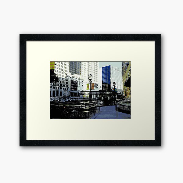River Walk © Framed Art Print