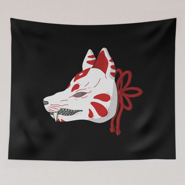 Item preview, Kitsune mask designed and sold by Abalien.